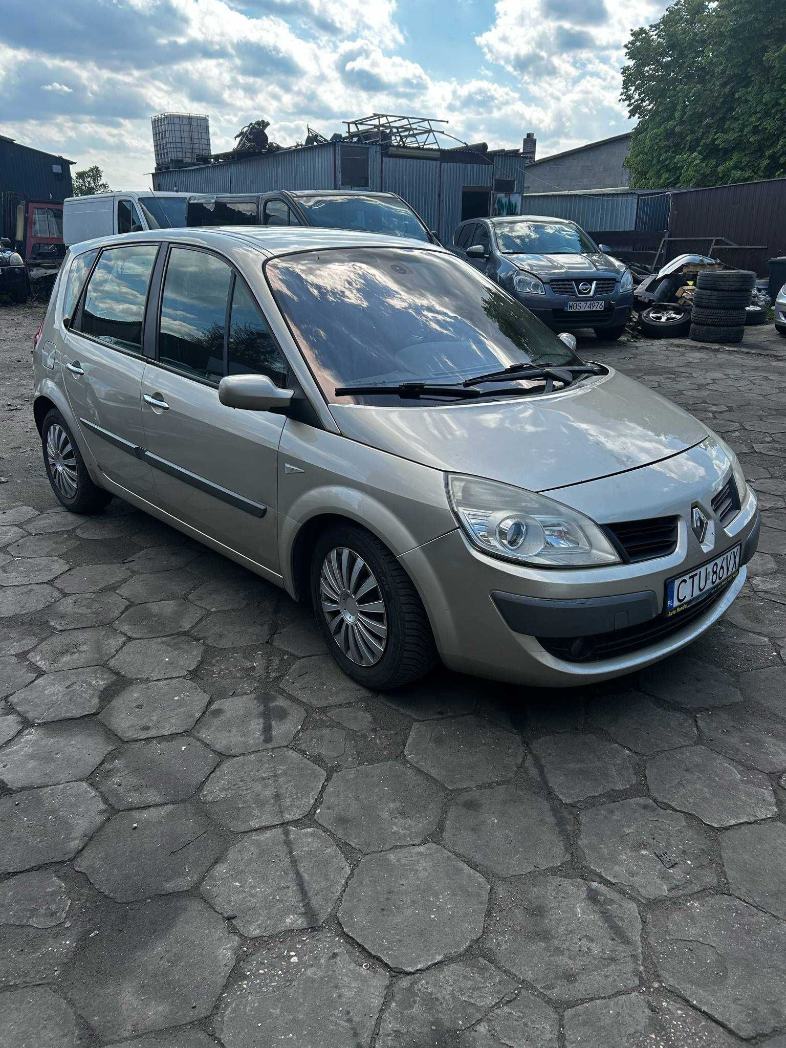 zderzak kompletny przód renault megane scenic ted11