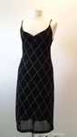 Vestido preto com brilhantes para senhora n.º 36/38