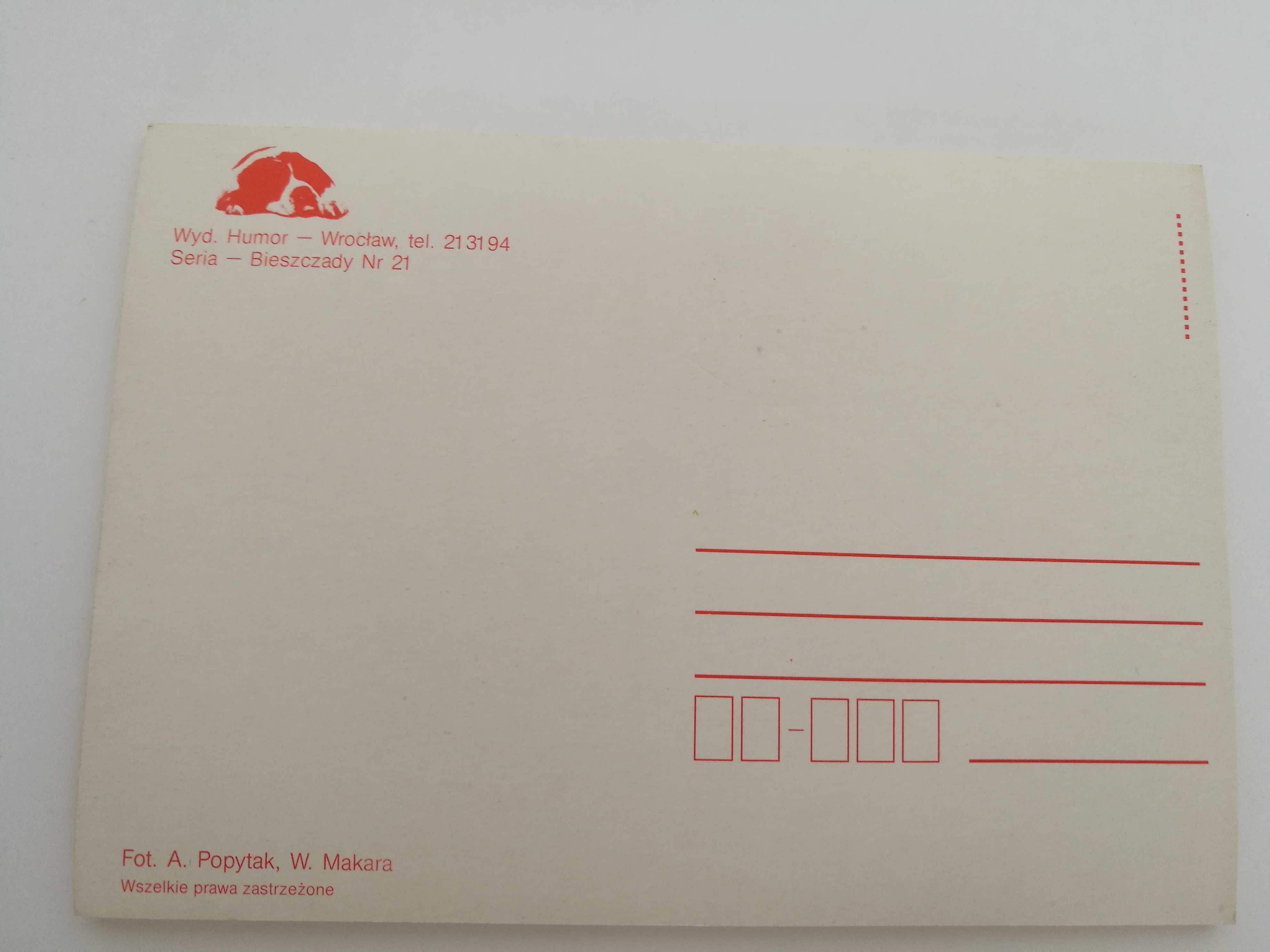Pocztówki kartki pocztowe Bieszczady Solina Polańczyk 2