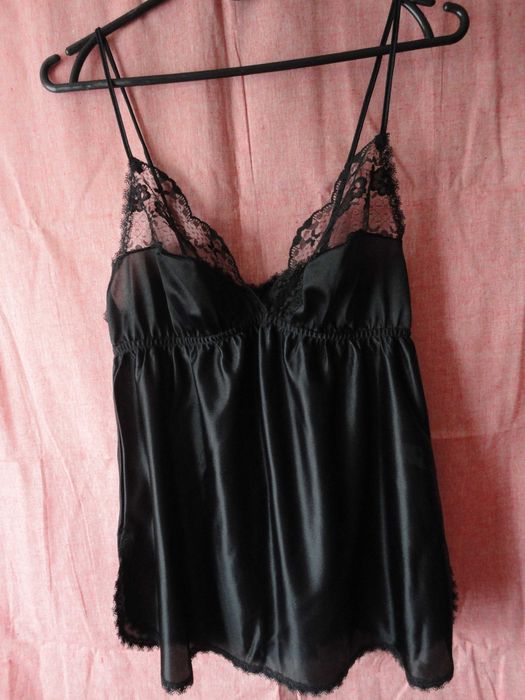 Кружевная сорочка майка женская