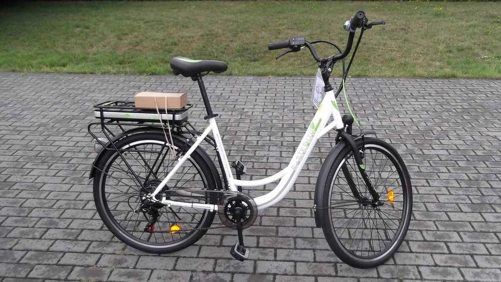 Rower elektryczny E-bike NOWY 36V 250W 10 Ah Shimano 60 km 25 km/h