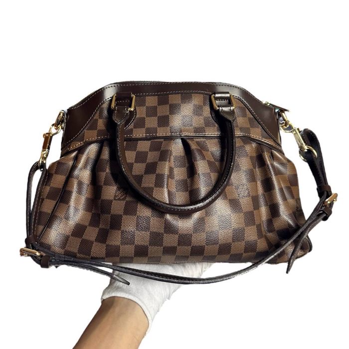 Женская сумка Louis Vuitton trevi damier canvas bag оригинал