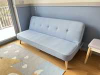 Kanapa rozkładana / sofa niebieska
