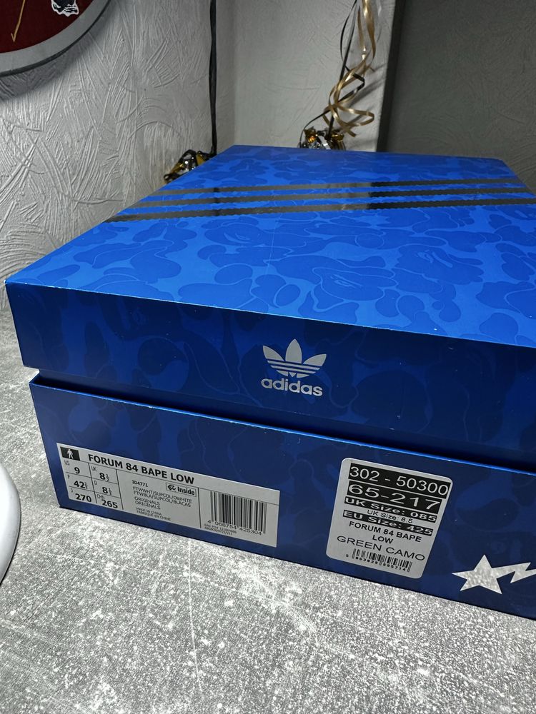 Adidas forum low bape