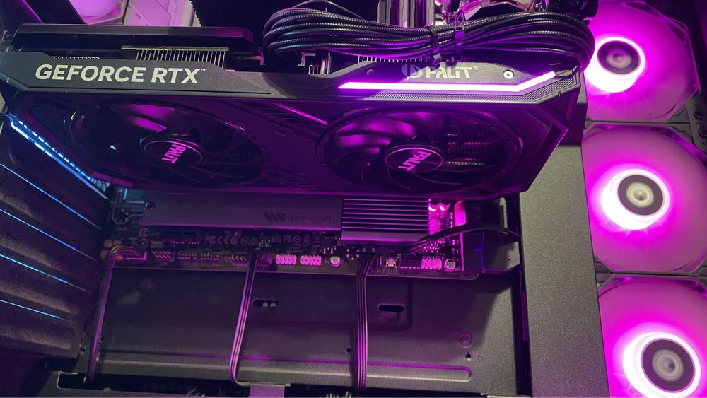 Продам пк на видео карте GF RTX 4070 Super 12GB GDDR6X Dual OC Palit