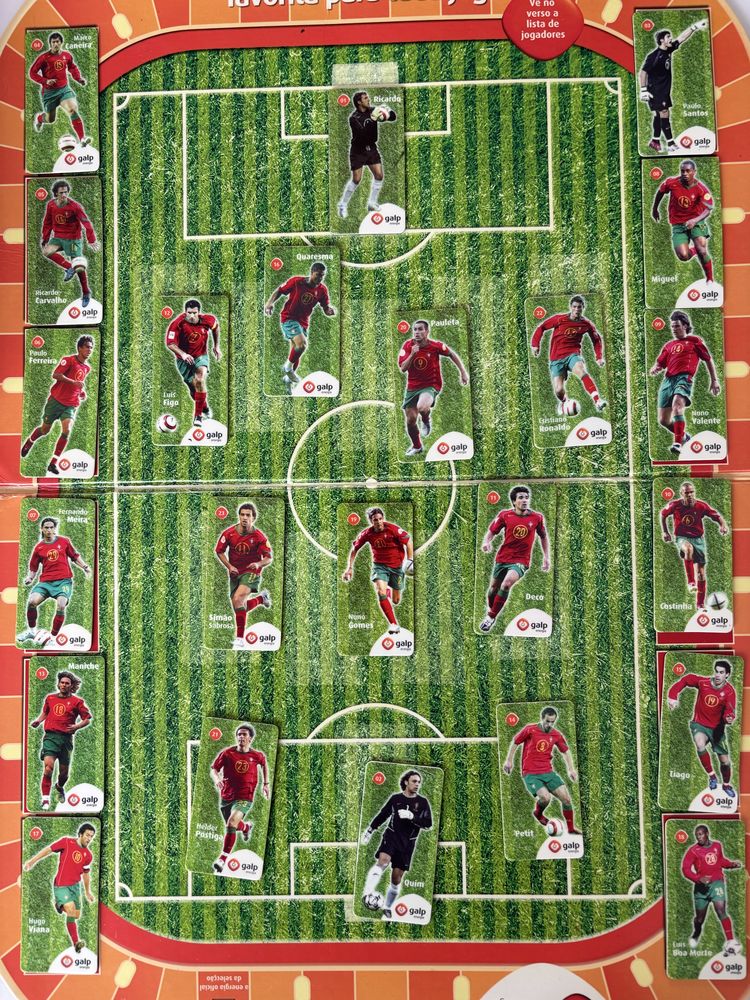 Caderneta Seleção Portugal 2006
