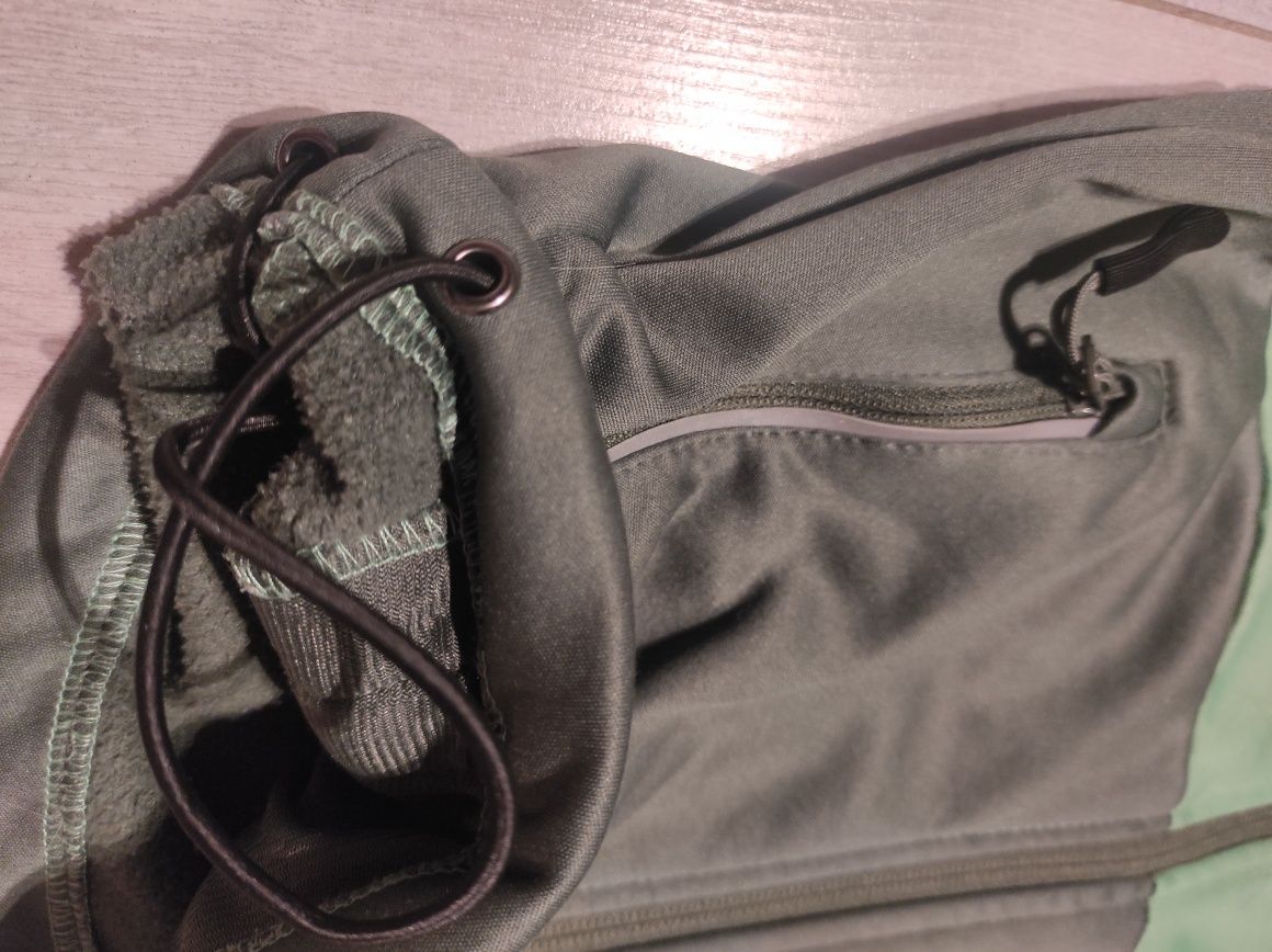 Kurtka typu Softshell 122/128 Lupilu zielona jesień wiosna