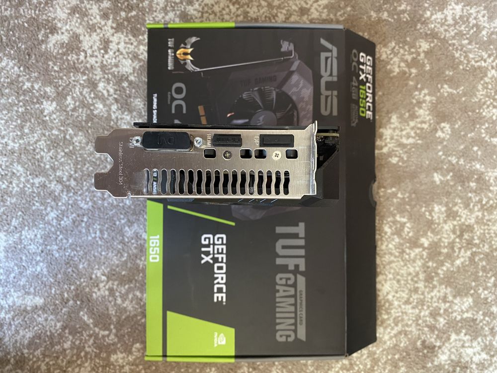 Відеокарта ASUS TUF GeForce GTX 1650, 4GB GDDR6