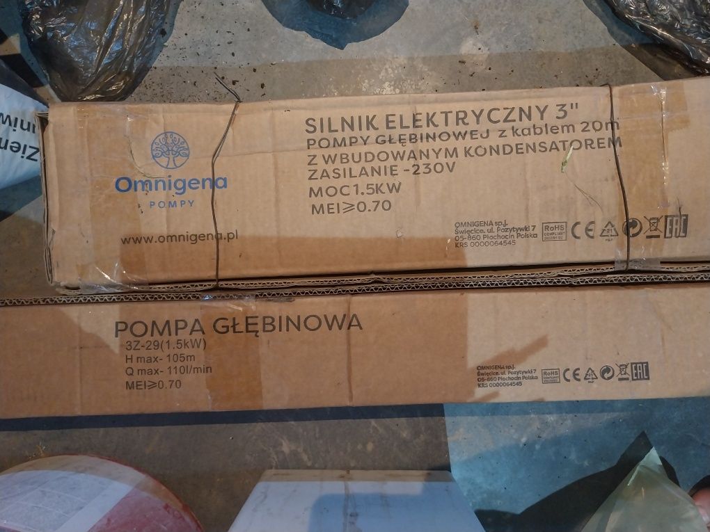Sprzedam pompę głebinową omnigena