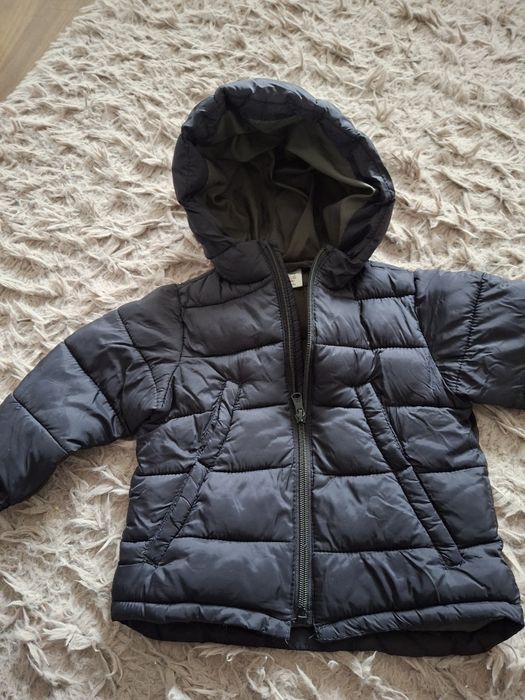 Pikowana kurtka dla chlopca r.80
