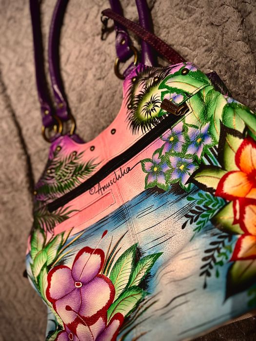 Anuschka ręcznie malowana