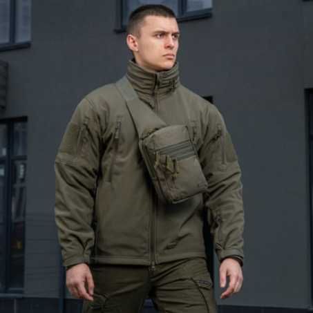 M-Tac сумка-кобура наплічна Black, Olive, Jean Blue, Melange Grey