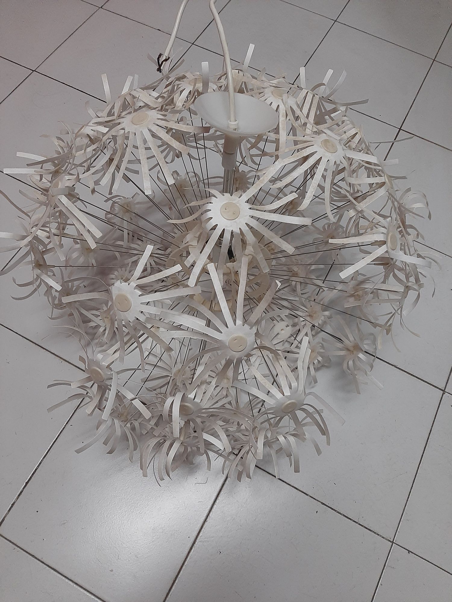 Candeeiro ikea malmequeres