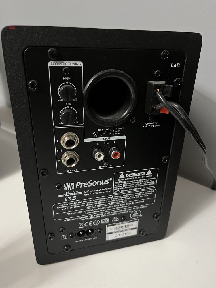 Głośniki Presonus Eris 3.5 monitory aktywne