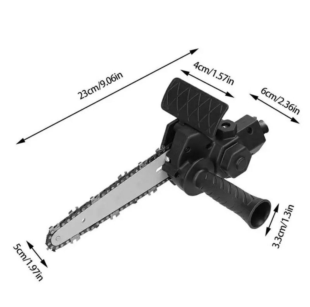 Цепная пила на дрель шуруповёрт насадка 6 дюймов