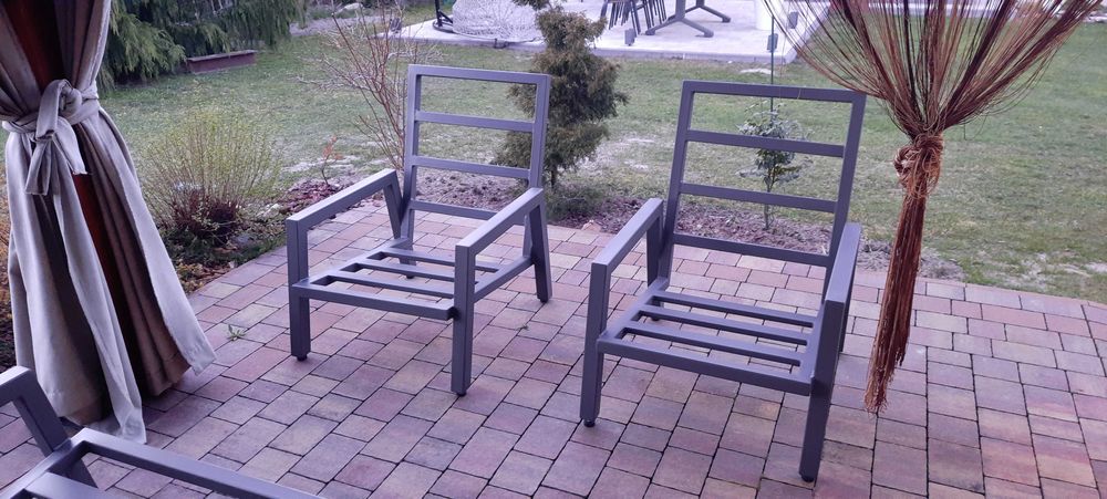Meble ogrodowe metalowe