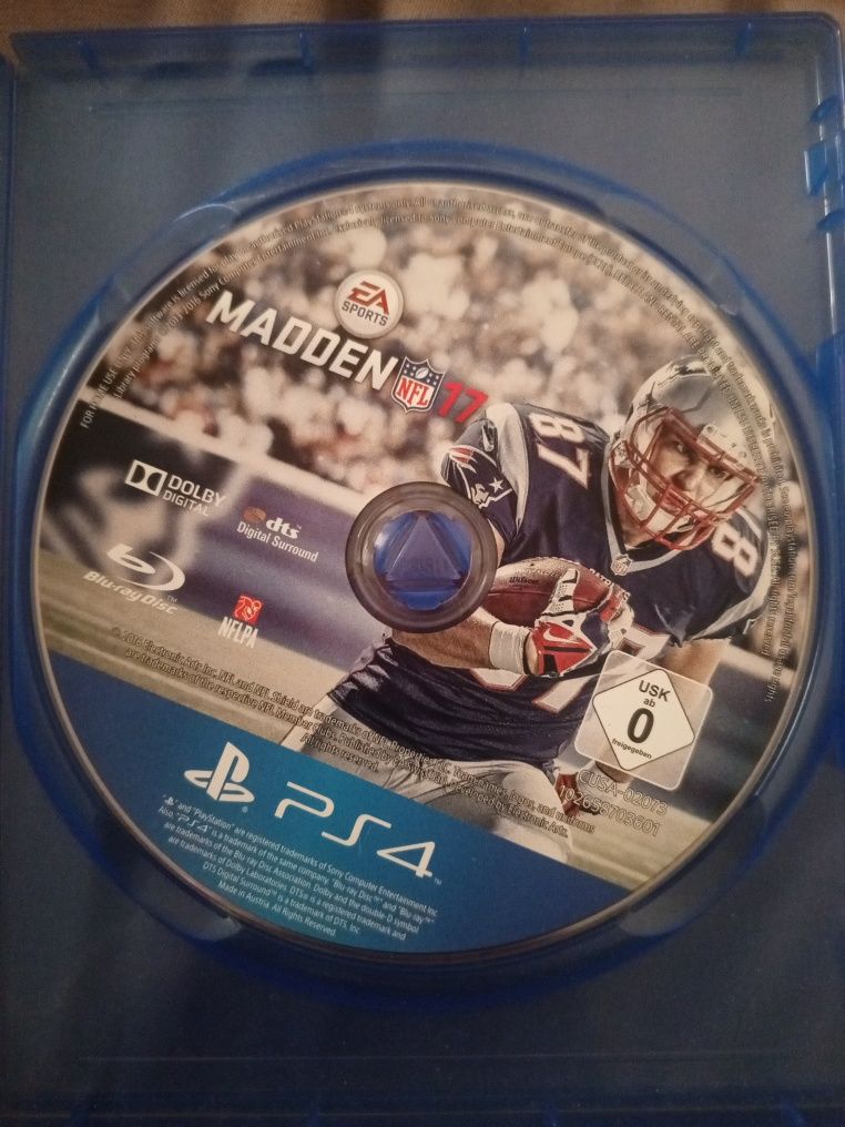 Gra madden 17 w wersji na ps4
