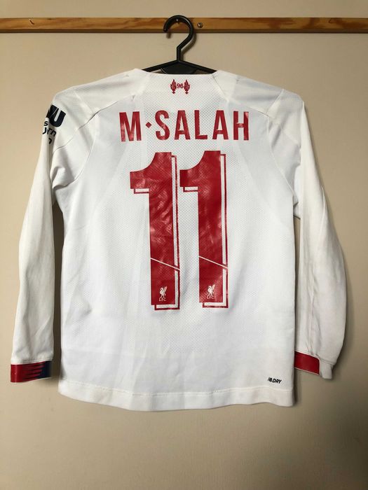 LIVERPOOL FC 11 - SALAH - 2019 - 2020 długi rękaw - New Balance UNIKAT