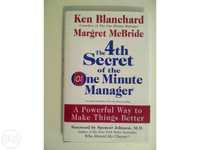 Livro "The 4th Secret of the One Minute Manager" - NOVO