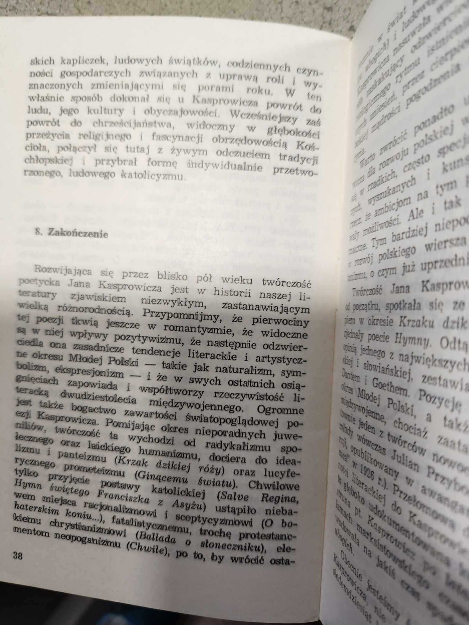 Jan Kasprowicz 1860... Nauka dla wszystkich Romanowski 1978 nr 286