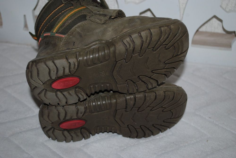 Ботинки Minimen натуральная кожаные нубук замш зимние овчина 27 угги