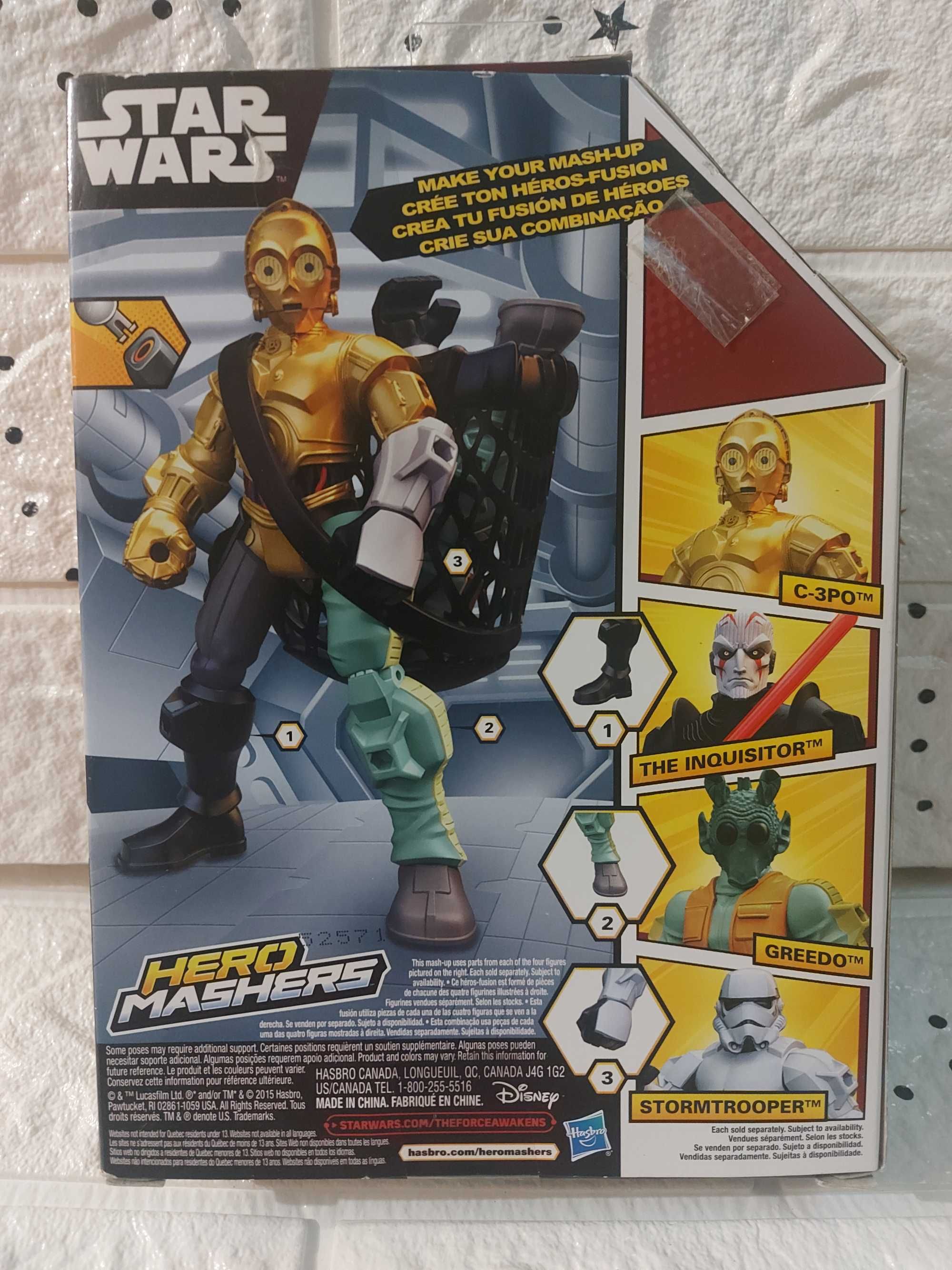 Игровая фигурка Hasbro, Star Wars Hero Mashers C-3PO