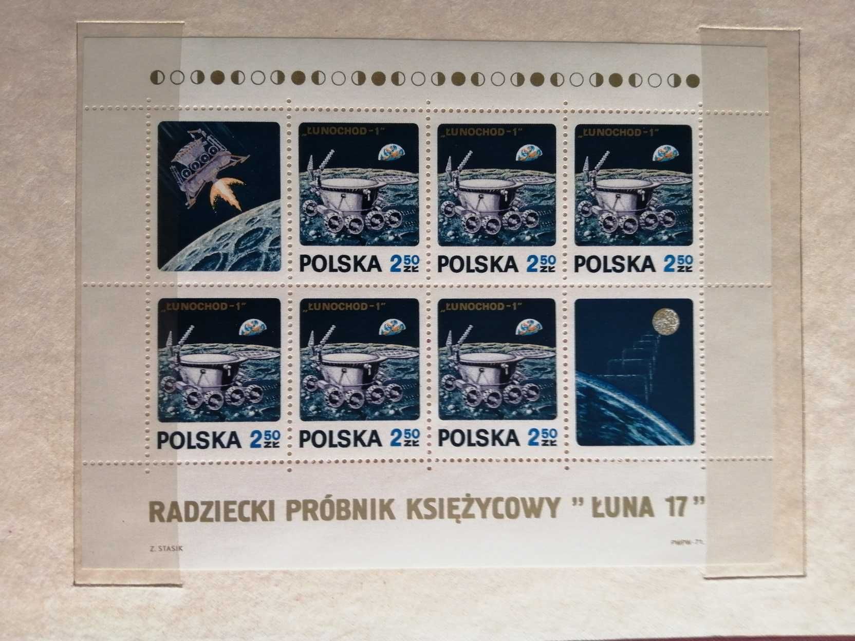 zbiór znaczków pocztowych z lat 1970 - 1997