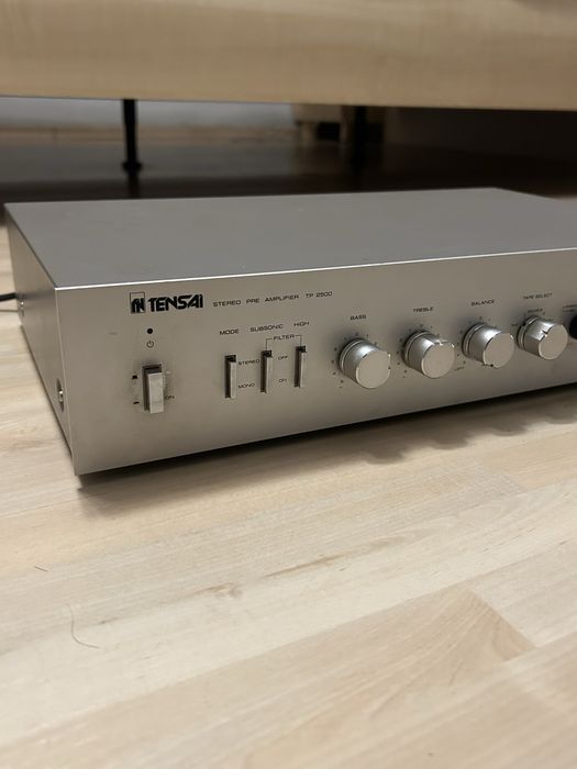 Tensai TP 2500 + Tensai TM 2570 wzmacniacz i przedezmacniacz