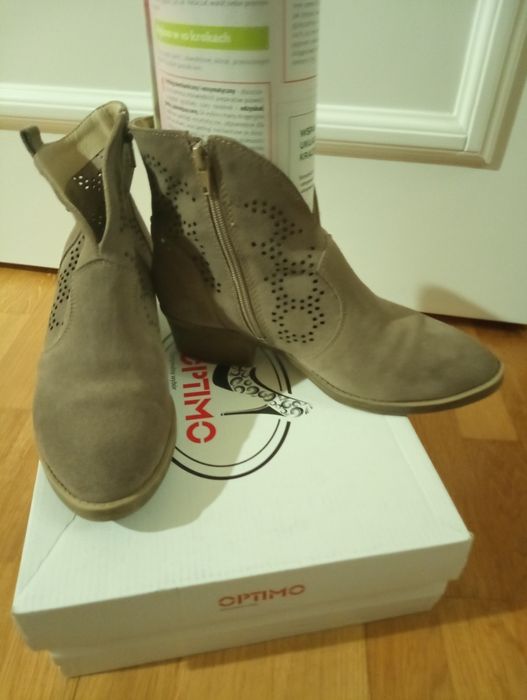 Botki damskie nr 37.