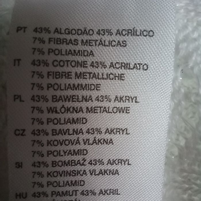 Bolerko damskie ażurowe rozmiar S, H&M