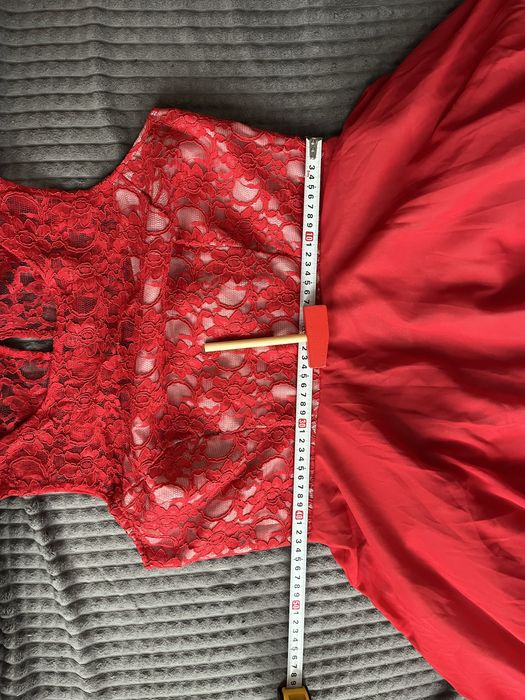 Czerwona sukienka XL/42