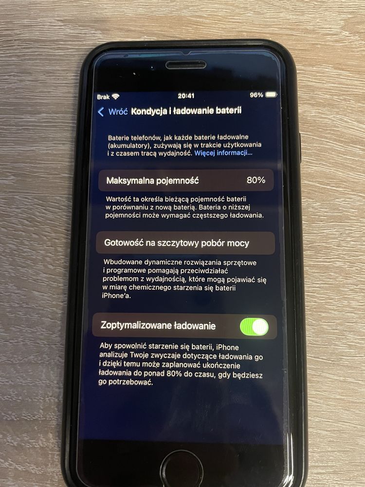 iPhone SE 2020 64GB Czarny