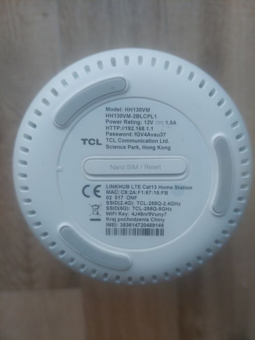 Router używany TCL LINK