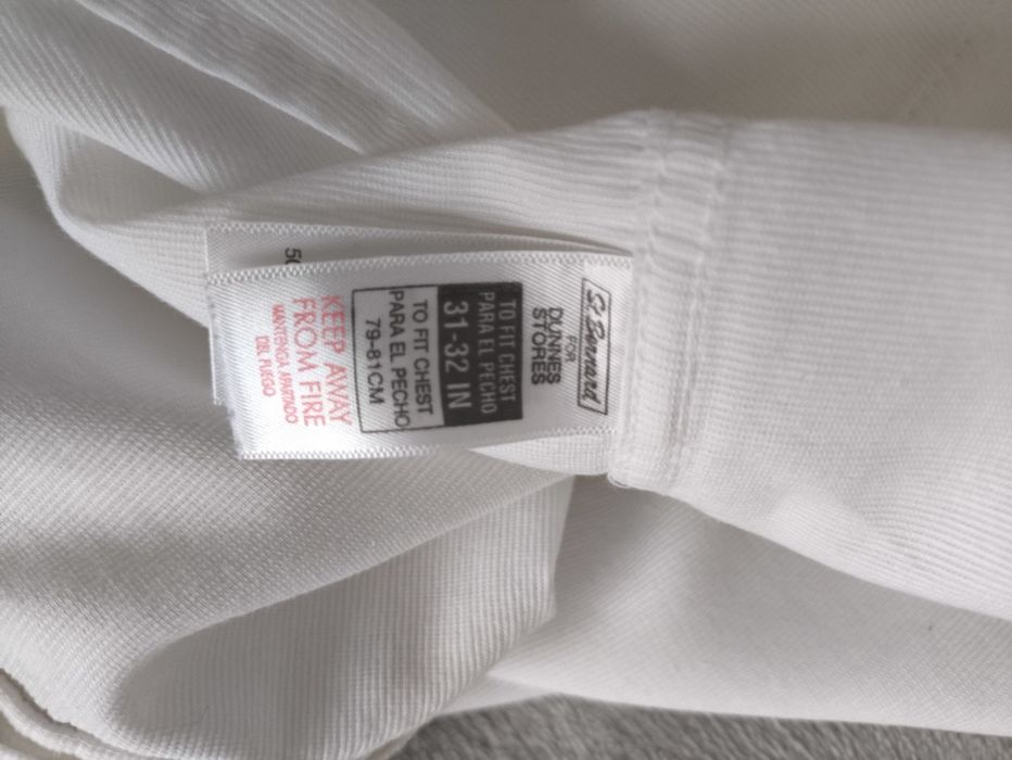 Koszula chłopięca 140-146 cm biała długi rekaw Dunnes Store