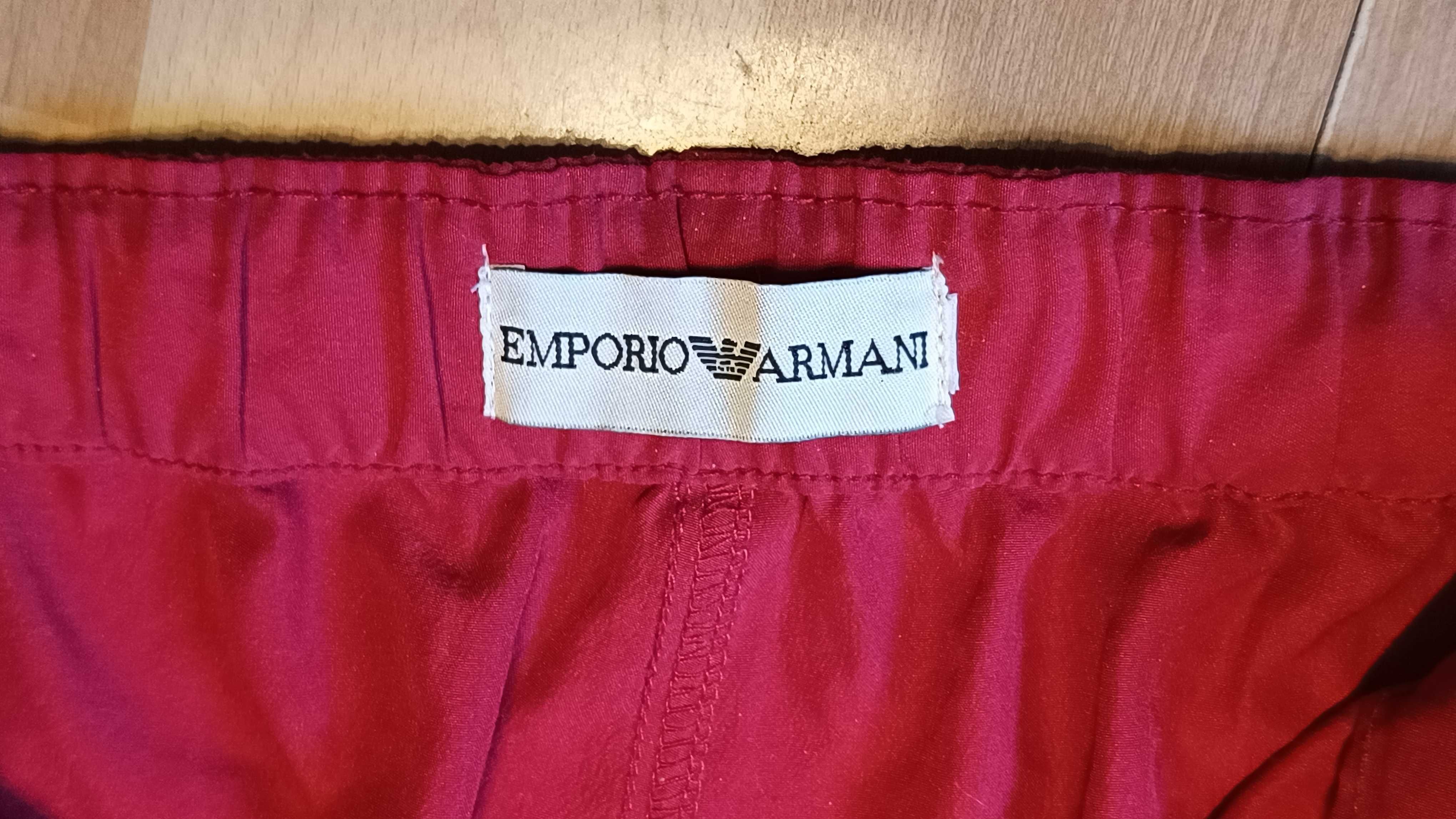 Męskie krótkie bojówki 2w1 EMPORIO ARMANI r.XL stan idealny