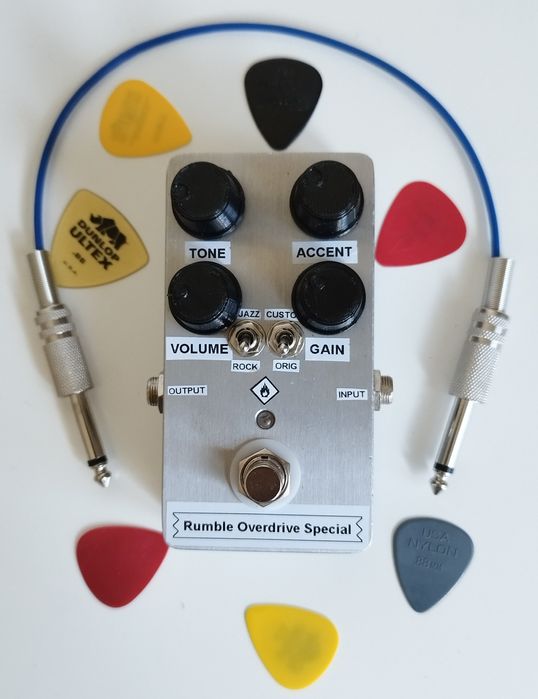Efekt overdrive w stylu Dumble Overdrive Special zmontowany testowany