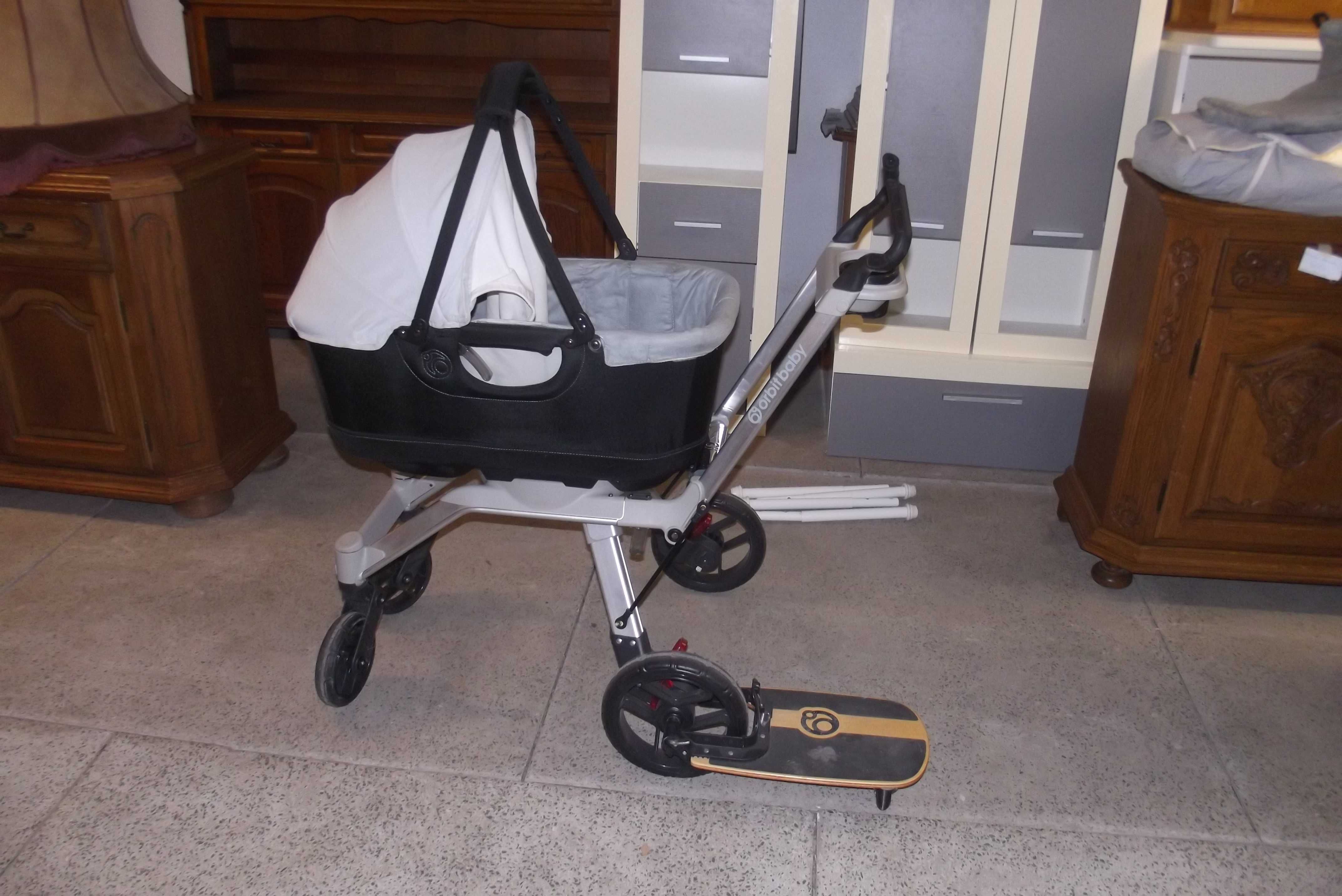 2x wózek dziecięcy gwiazd ORBITBABY spacerówka ORBIT BABY surfer śpIwó