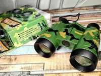 Nowa zabawka dla dzieci militarna lornetka moro zabawki