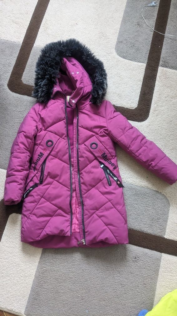 Дитяче зимове пальто Кузя