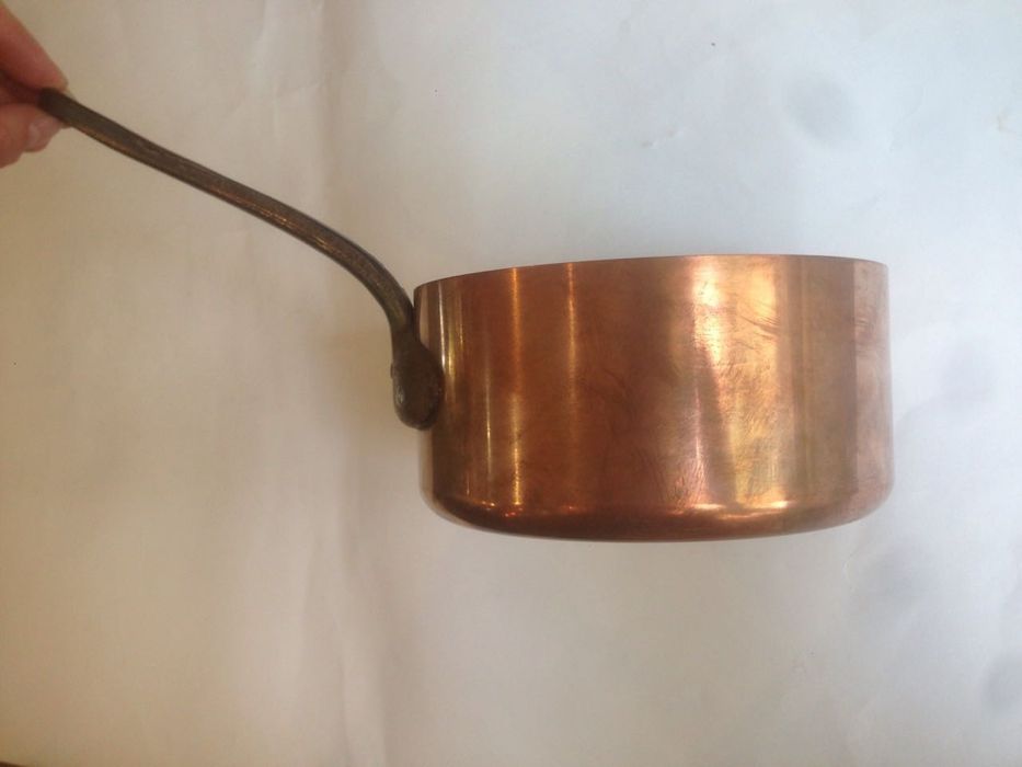 ковш кастрюля сковорода мідь вінтаж Франція медь