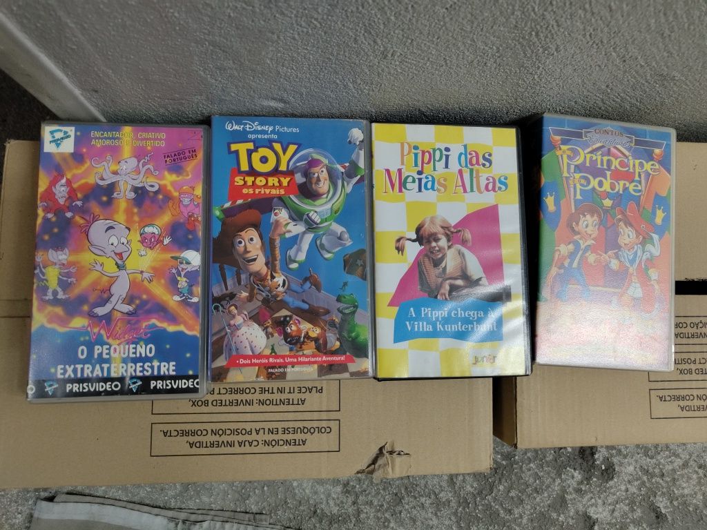 Cassetes VHS Infantil