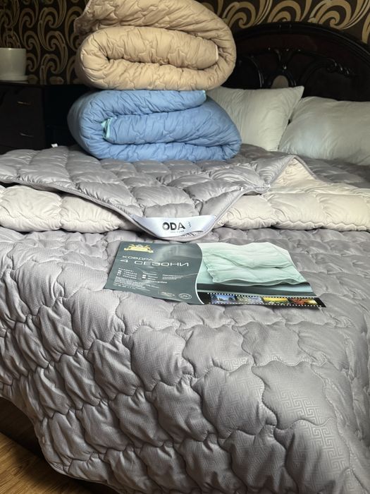 Ковдри ода 4 сезони на кнопках одеяло зима літо чотири сезони