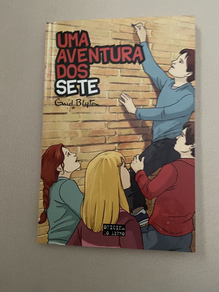livro A Aventura Dos 7 - volume 2