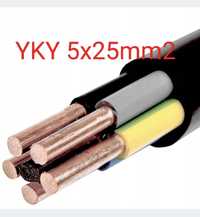 Kabel ziemny YKY 5x25mm2