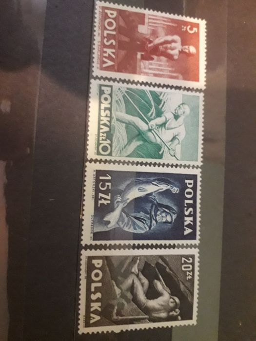 Filatelistyka Polska Fi437-40