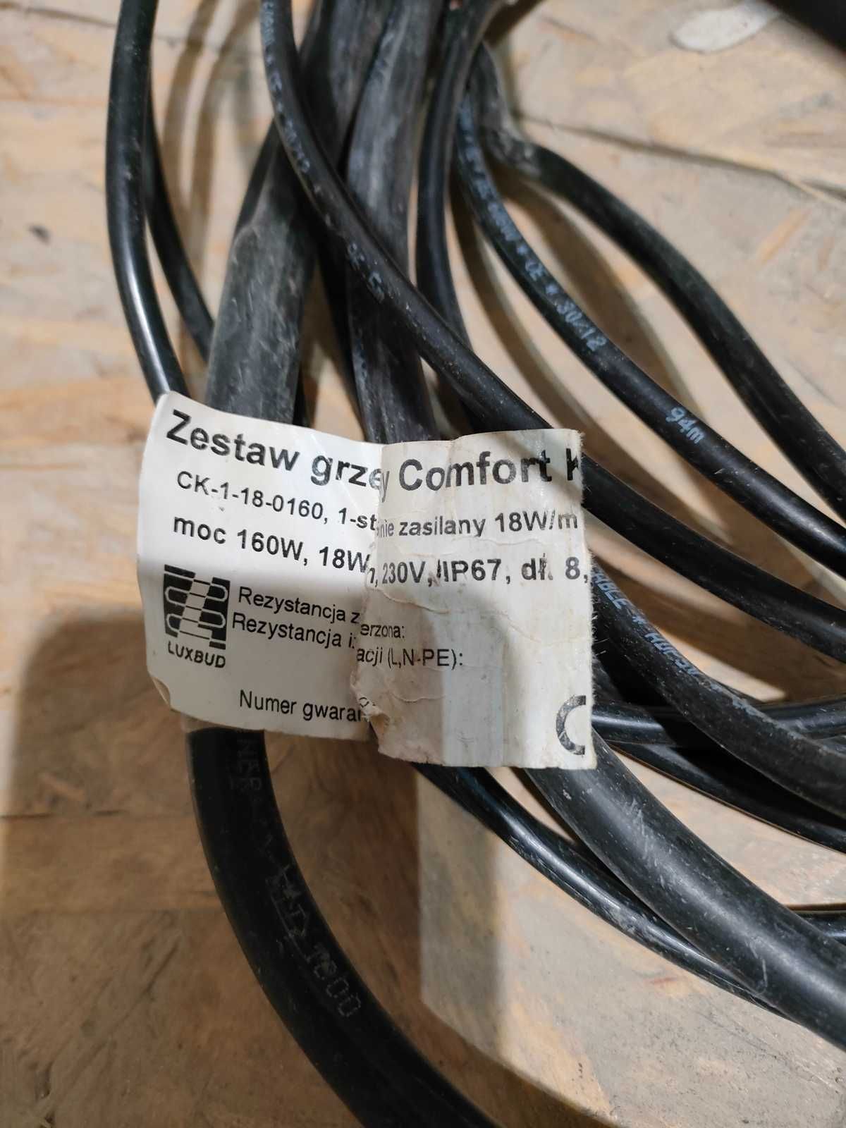 Przewód grzejny COMFORT KABEL 18 W/m