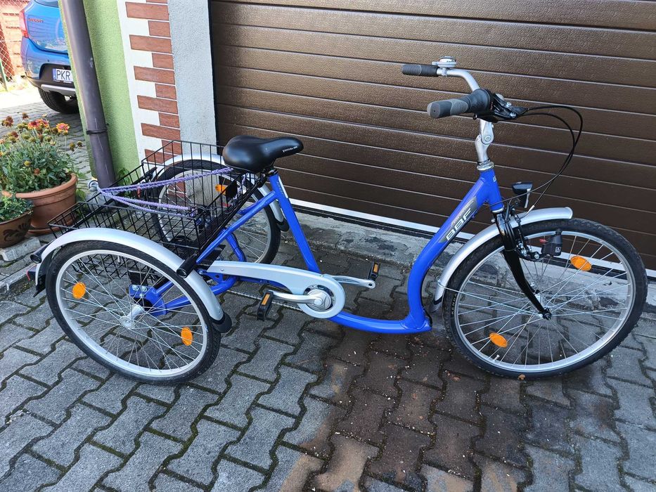 Rower 3-kołowy,rechabilitacyjny