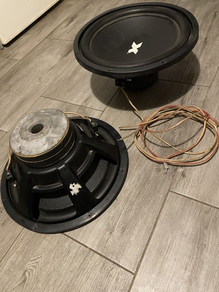 Glosnik bassowy 1200rms! Excursion SXR-15D2 komplet db drag Okazja!