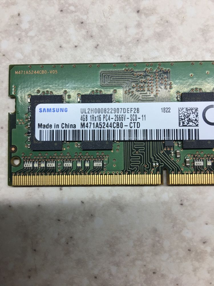 DDR4-2666 4Gb Samsung