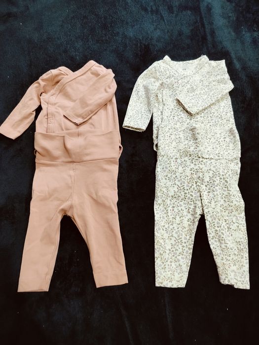 Ciuszki komplety dziewczynka h&m newbie 56